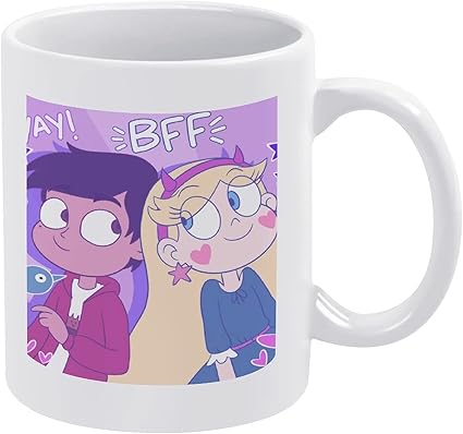 Amazon 悪魔バスタースターバタフライ スター バタフライ マルコ ディアス マグカップ コーヒーカップ セラミック ティーカップ Panmax おしゃれ かわいい グッズ 陶器 耐熱 耐冷 アニメ 贈り物 大容量330ml Panmax ホーム キッチン 通販