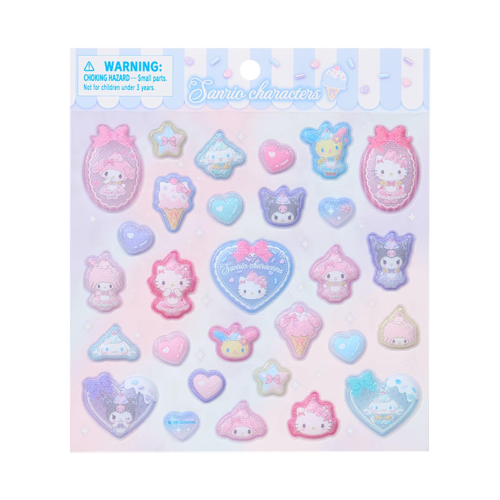 Amazon.co.jp: サンリオ(SANRIO) シール（ドリーミーアイスパーラー