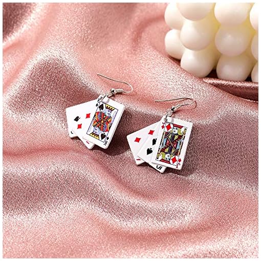 Playing Cards Earrings - Image 5