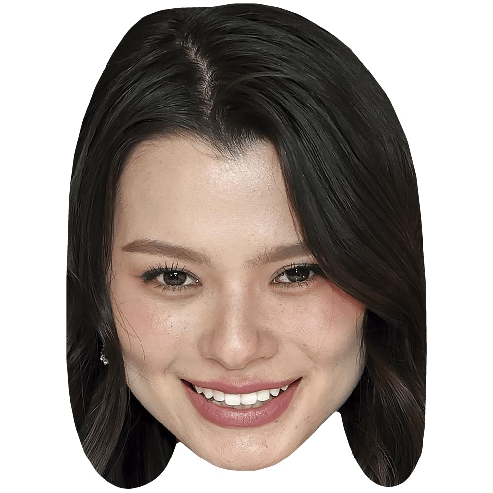 Rebecca Armstrong (Smile) Celebrity Mask, Flat Card Face, Fancy Dress Mask