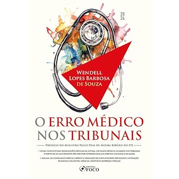 Capa do livro O Erro Médico nos Tribunais - 1ª Ed - 2024