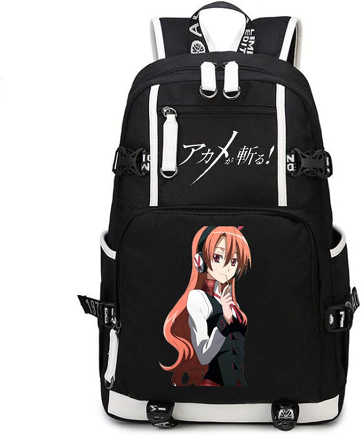 ISaikoy Anime Akame ga KILL Cosplay Backpack Bookbag Daypack School Bag Shoulder Bag