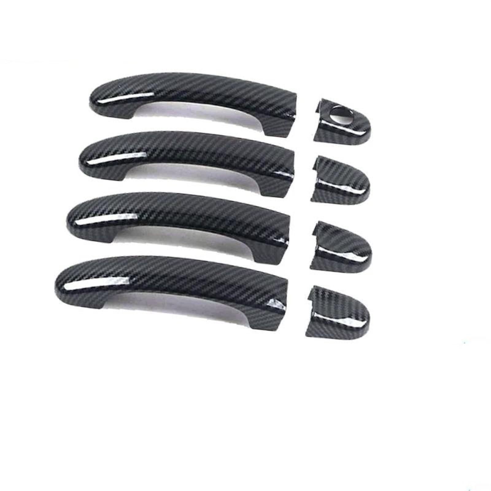 NOHEEU Auto Parts Exterior Door Handle Cover Trim Opener for Touran 1T MK1 2003-2015(Style 1)
