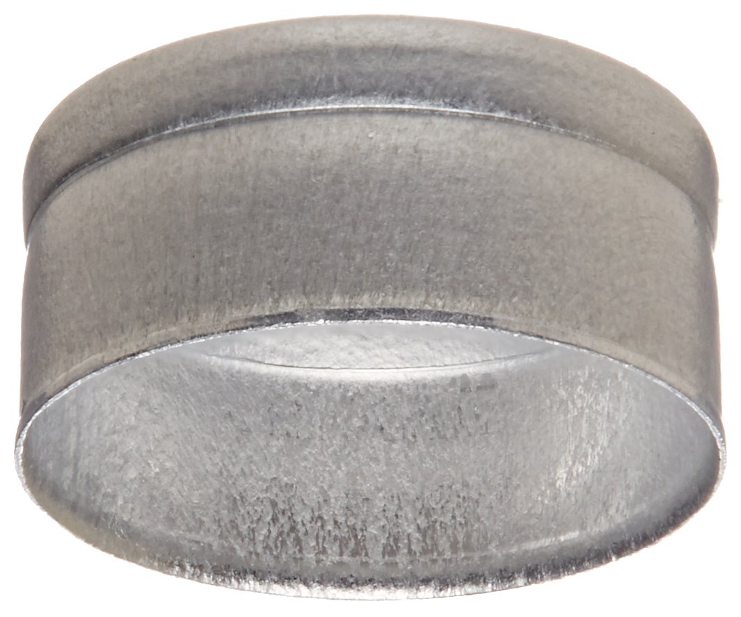 JG Finneran 5120-11 Aluminum Seal, 11mm Cap Size, 10mil Polypropylene Septum, Silver (Case of 1000)