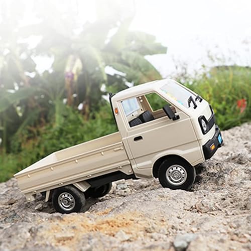 Miniatura 5 de WPL D12 116 RC Mini Truck, 2.4G Remote Control Car Mini-Van Mini-Truck RC Distance 30m with Two Battery, Drift Climbing Truck for Outdoor & Indoor