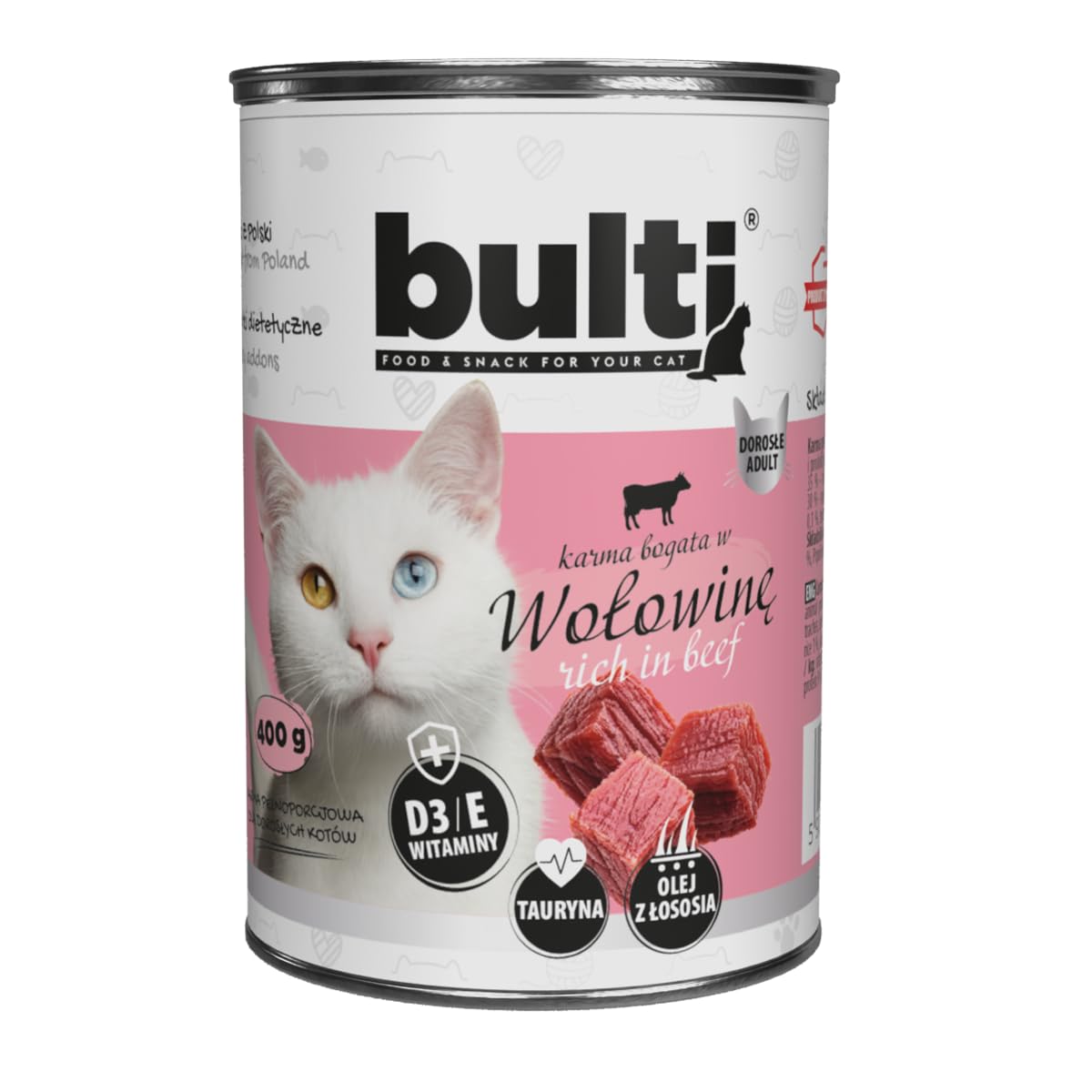 BULT Katzenfutter Nass Dose 24x400g Mix