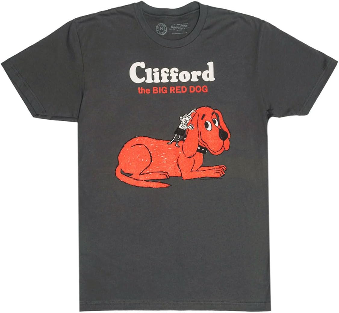 Clifford The Big Red Dog Adult T-Shirt - Unisex Shirt for Book Lovers and Readers