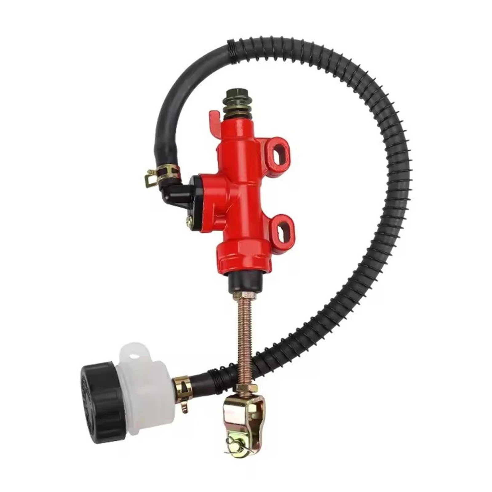GCLANXI Motorcycle Rear Brake Pump Foot Hydraulic Refit Master Cylinder