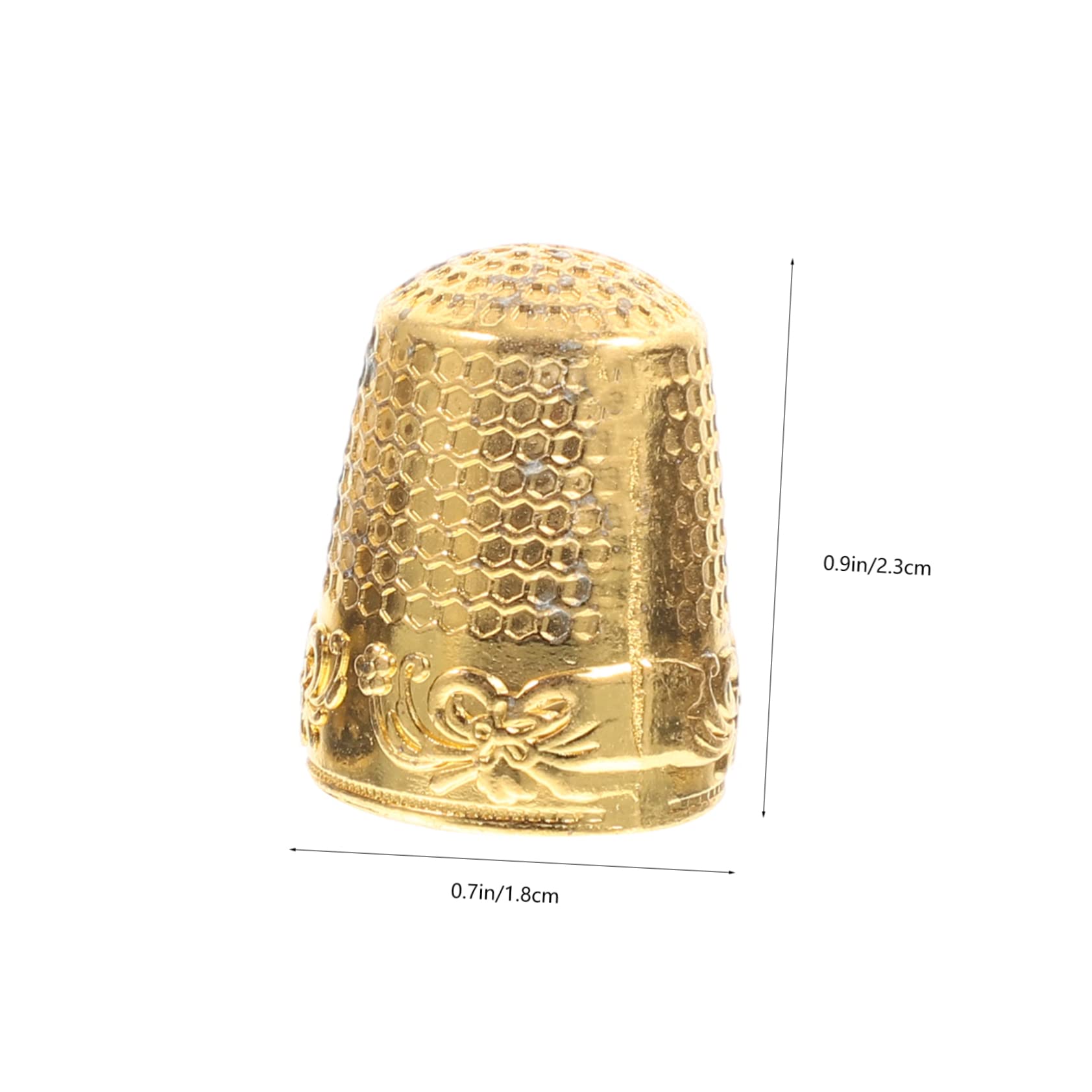 Veemoon Sewing Thimbles 8pcs Metal Thimbles Finger Protectors Perfect for Embroidery Quilting