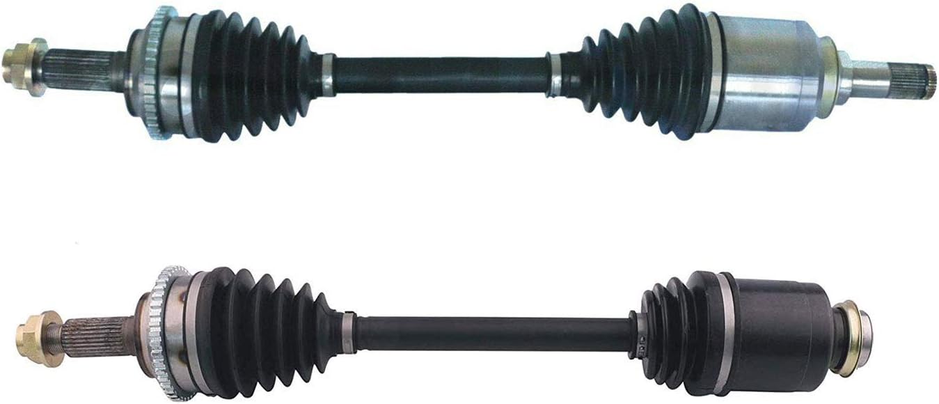 2PC Front CV Axle Half Shaft Assembly for 2010-2012 Ford Fusion Mercury Milan Lincoln MKZ Hybrid w/Automatic CVT