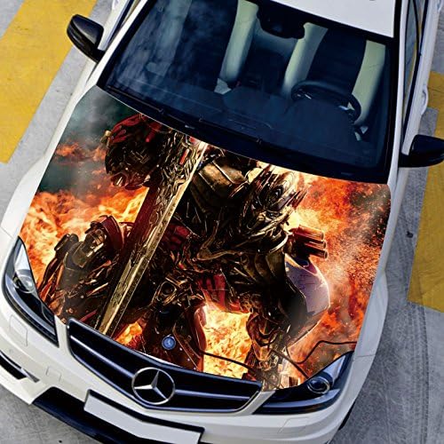 WFJ AK012 The Transformers Sticker Decal Full Color Vinyl Car Hood Fit Any Car