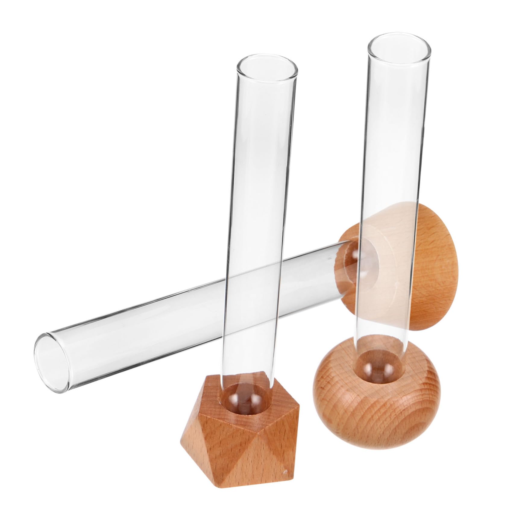PRETYZOOM 9 Pièces Vase en Verre Hydroponique Vase pour Station De Propagation des Plantes
