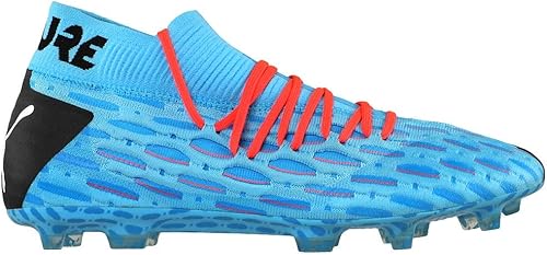 PUMA Botas de fútbol Future 51 Netfit FgAg para hombre Jaune Flash Noir 9