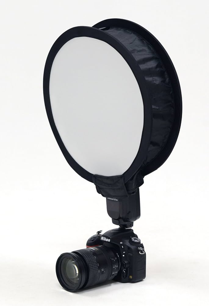 Amazon | ストロボ円形ソフトボックス でんでんディフューザー