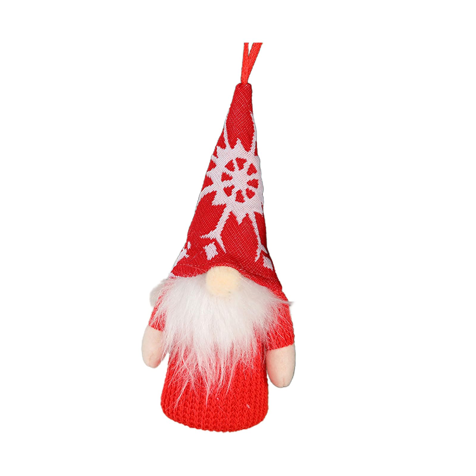 Yhplxyuus Christmas Sequins Hat Doll Ornament for Festival Holiday Party Decoration New Year Party Background Decorations Swedish Gnomes