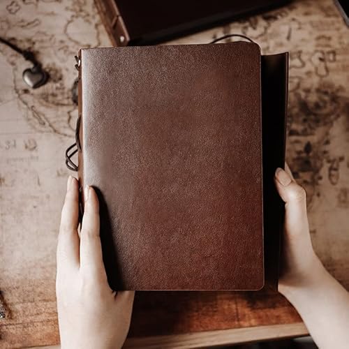 Photo Album 4X6 120 Photos, Leather Photo Albums With Writing Space With 30 Writing Paper, Travel Family Wedding Kids Graduation Ultrasound Baby Picture Album Scrapbook Photo Album #TOP1