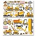 Produktbild Wandkings Baumaschinen Wandsticker Megapack Set, 58 Aufkleber, Gesamtfläche 260 x 70 cm