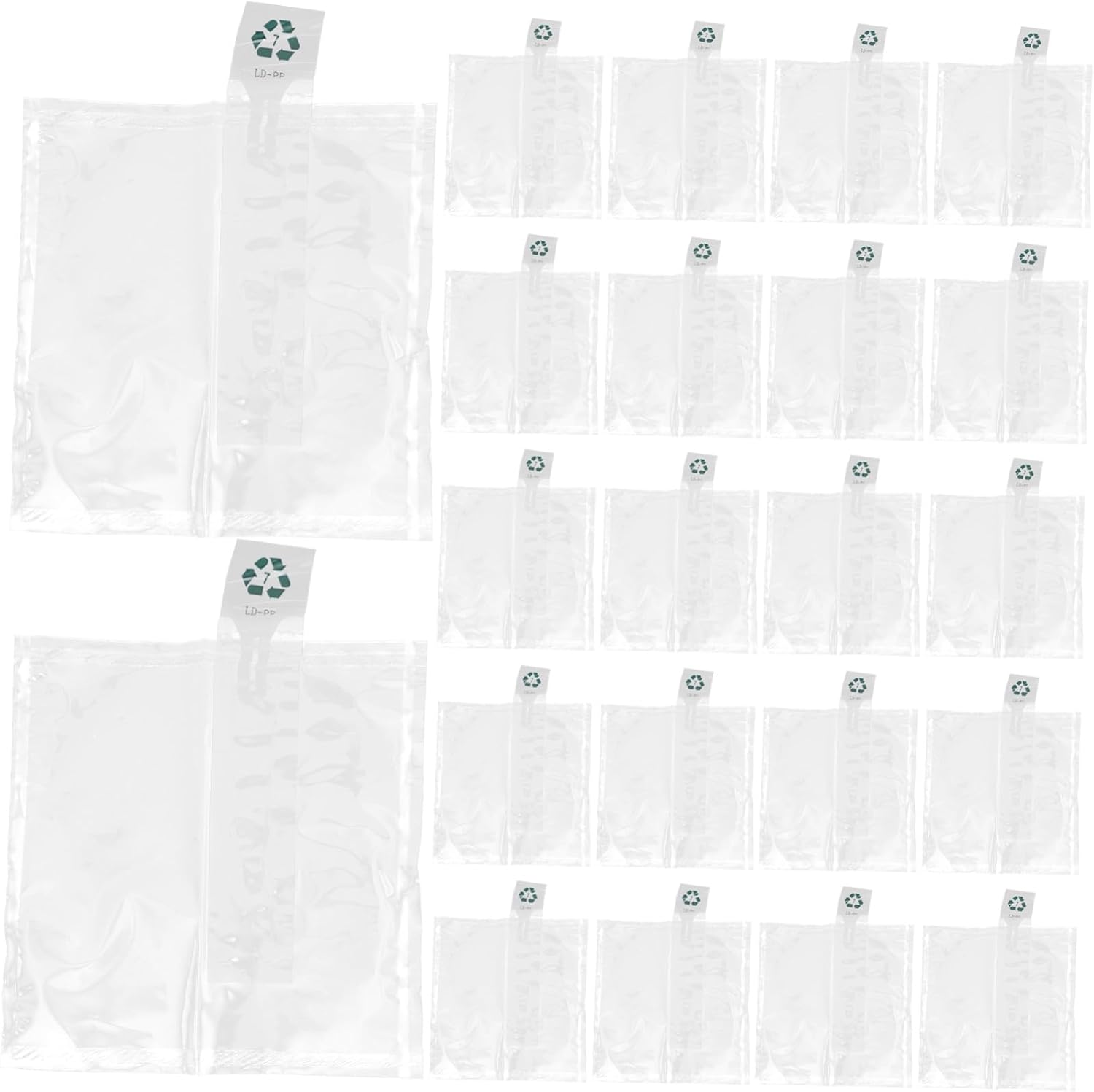 100pcs Air Inflatable Cushion Bags Efficient Shockproof Packaging Protectors for Shipping and Storage Quick Inflation Air Packaging Bags for Boxes and Parcels