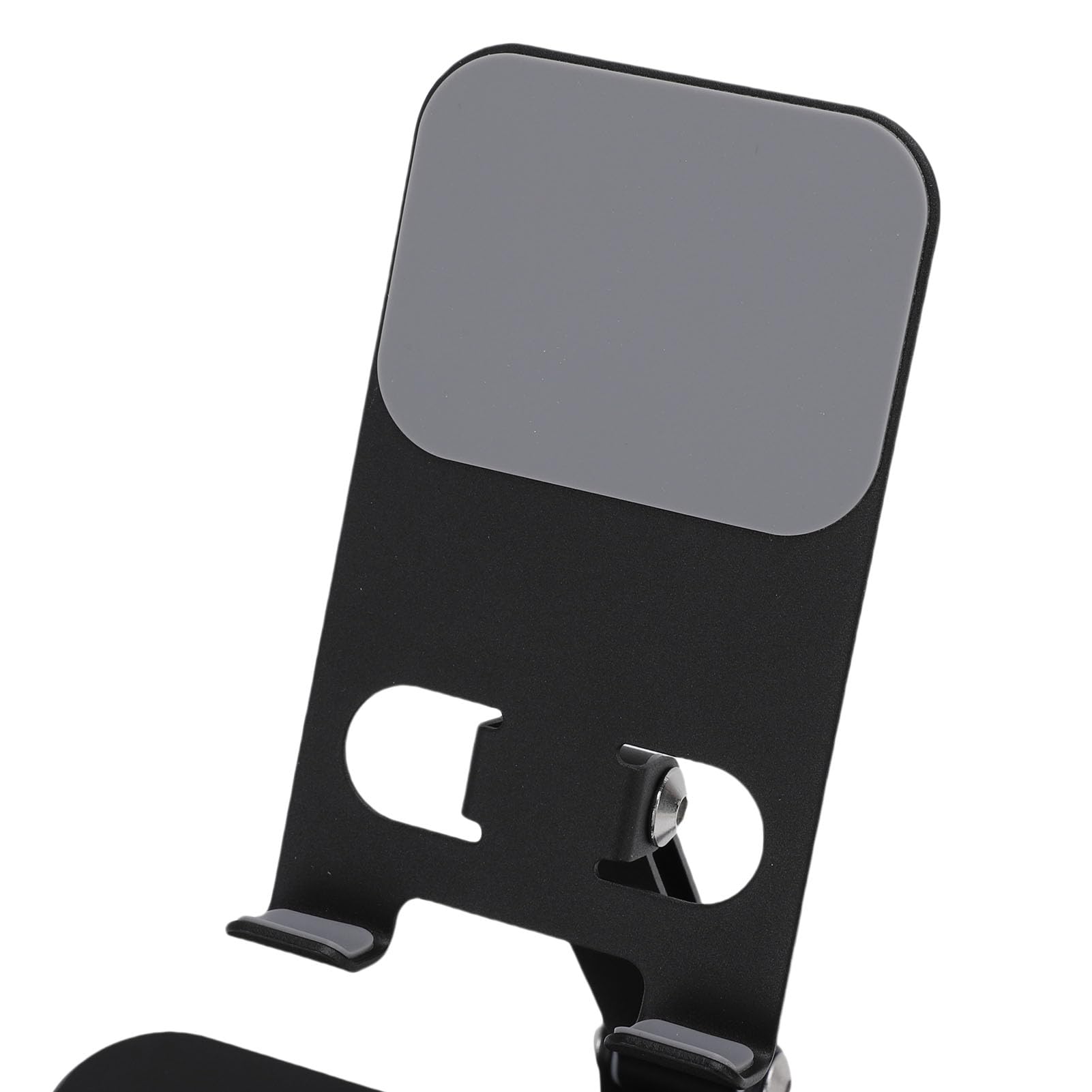 Haofy Caricabatterie Wireless Pieghevole da 15 W per Dispositivi IOS con Sveglia e Illuminazione a 6 Colori per Comodino (BLACK)