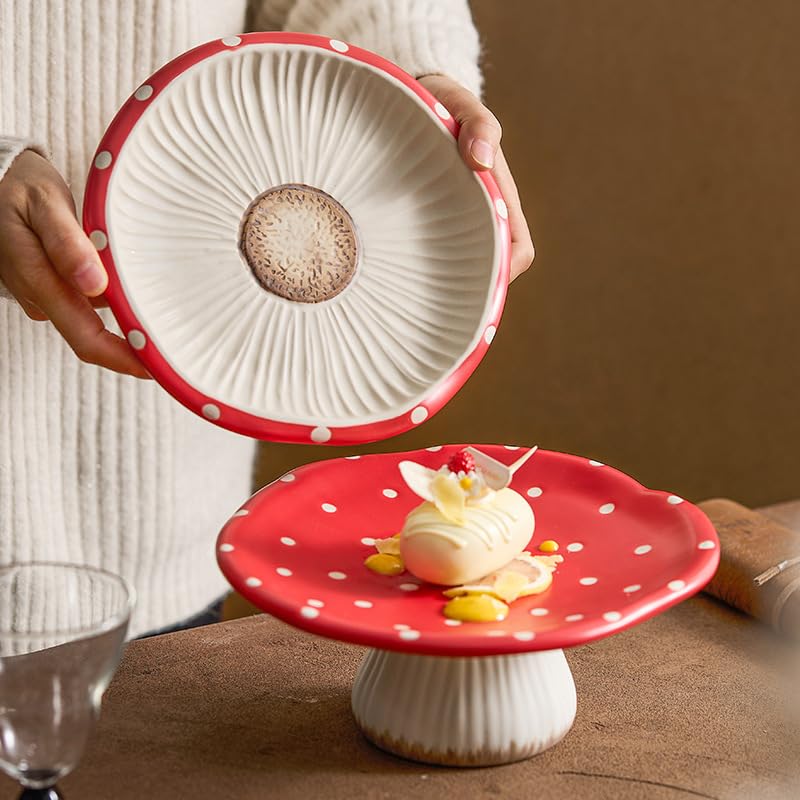 Assiette à dessert en céramique pour le thé de l'après-midi - 3