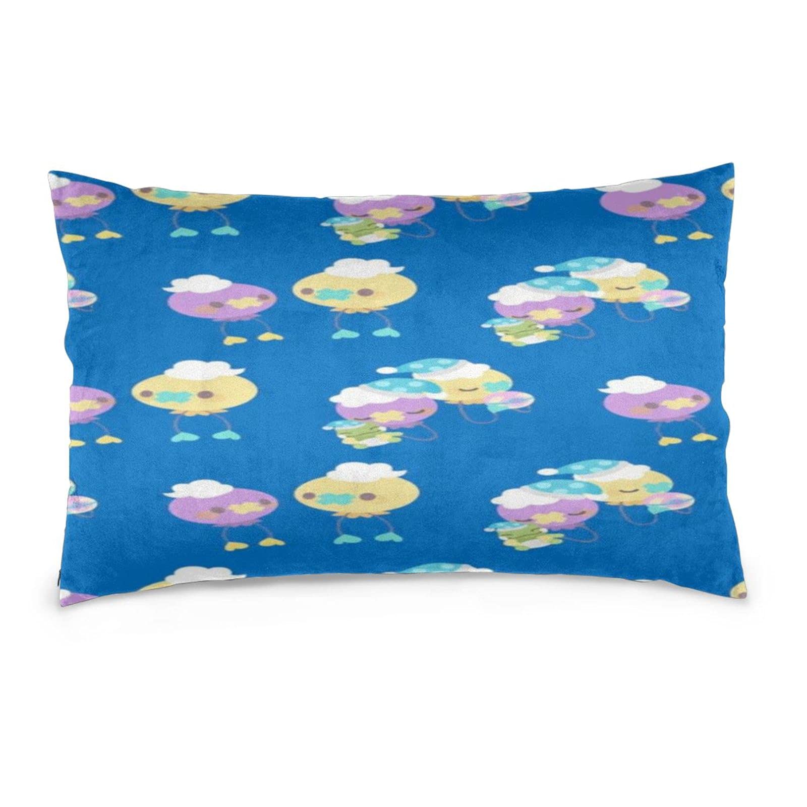 Amazon ポッチャマ Danesi 枕カバー ピローケース まくらカバー ファスナー式 ふわふわ 肌に優しい 軽量 洗える 四季通用 おしゃれ 人気 アニメ キャラクター 50 75cm 枕カバー ピローケース オンライン通販