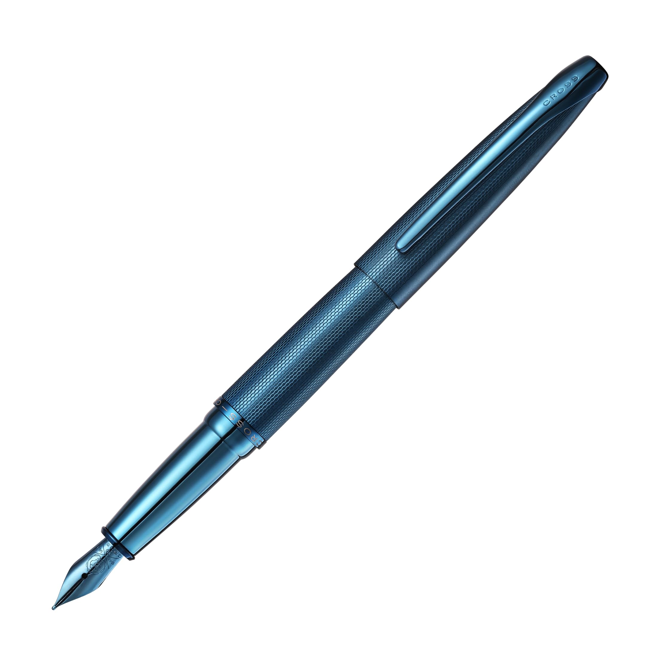 CROSS ATX Sandblasted Dark Blue Fountain Pen