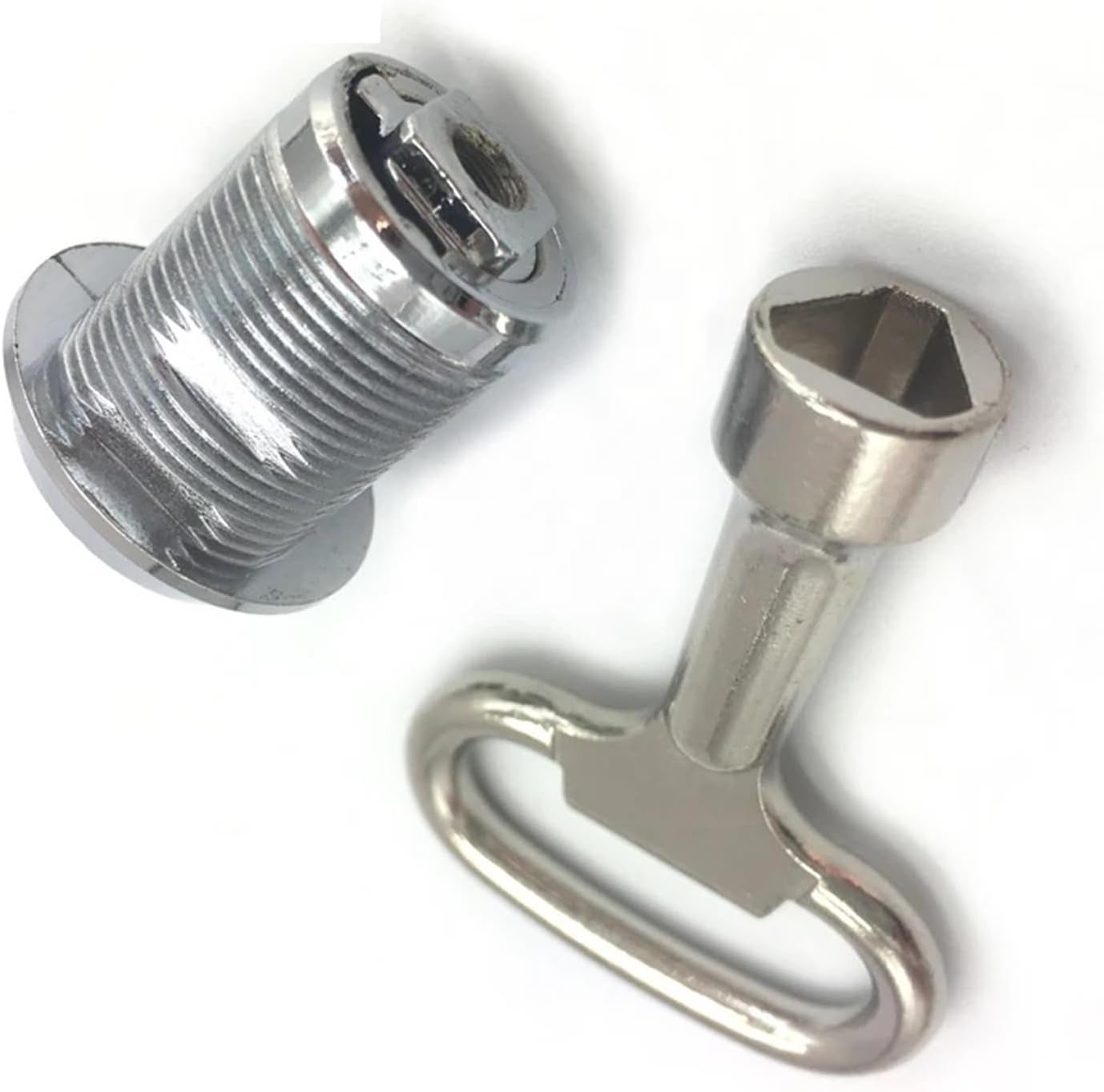 Cabinet Cam Lock Speical Triangle Key for Train Light Box Subway Substation JA54 1Pcs