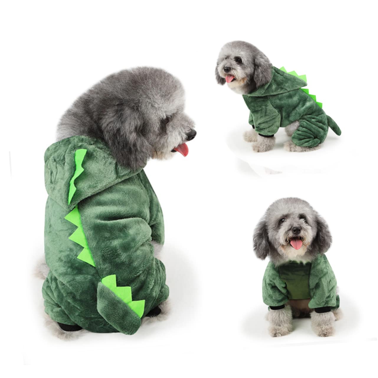 Didiseaon 3pezzi Costume Per Cani Xl Abbigliamento Per Animali Domestici Caldo e Morbido Per Halloween Feste e Occasioni Speciali