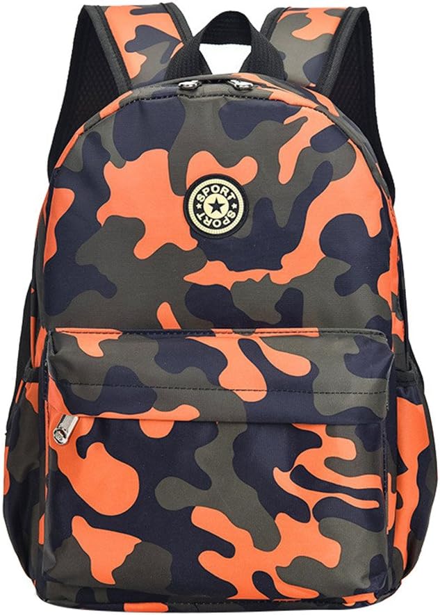 Camouflage Backpacks for Preschool Students Schoolbag Boys Bookbag for Nursery School
