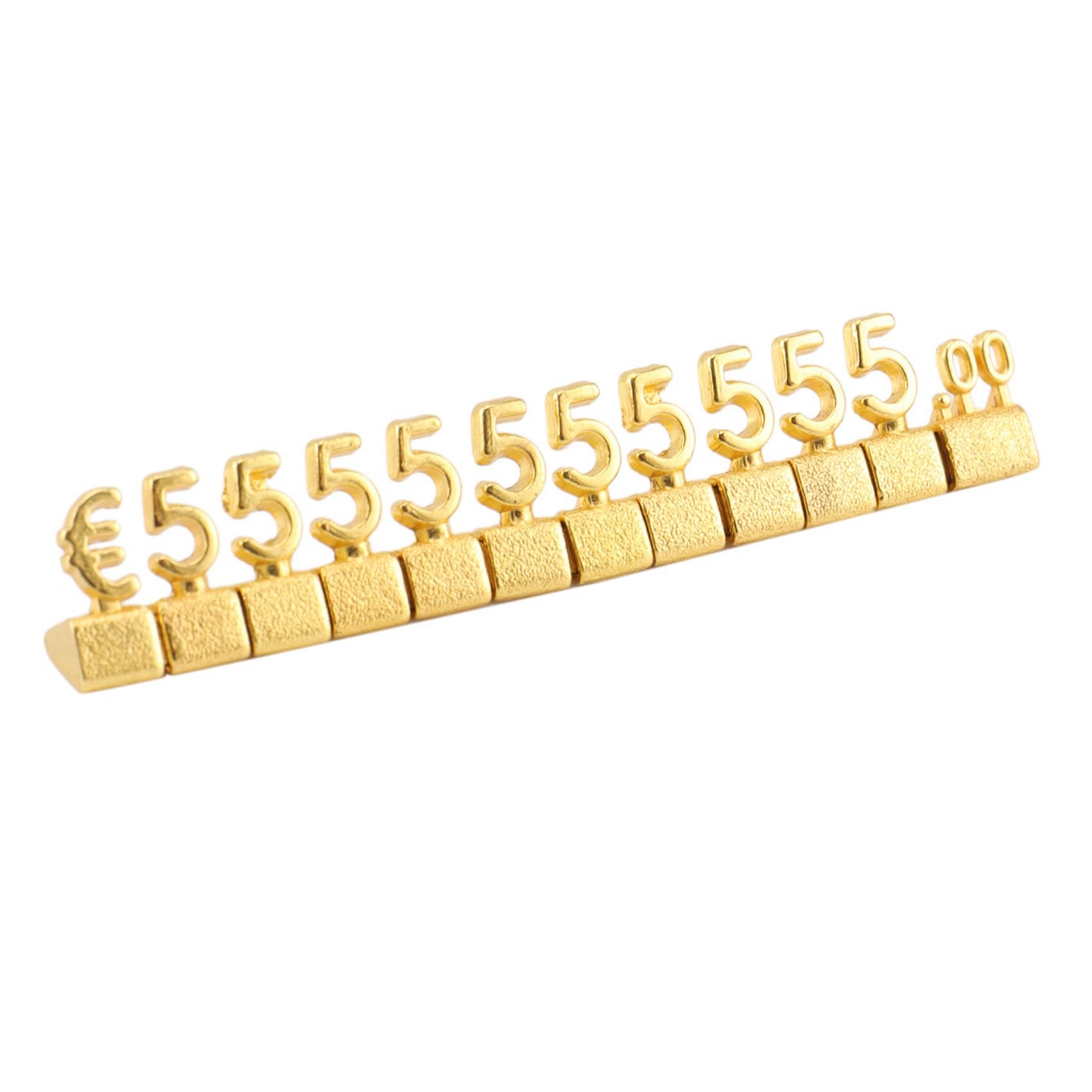 50 Set di Scaffali nel Metallo 3D Kit Quadrato Prezzo Regolabile per Display Negozio Gioielli Orologio Negozio Etichetta Prezzo Display Ufficio