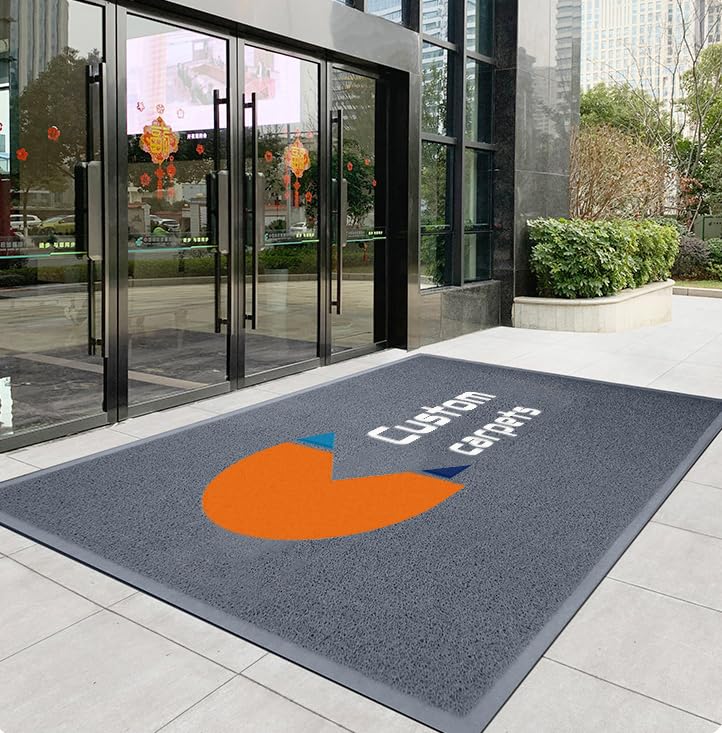 Tapis personnalisé antidérapant évite les glissades et la boue - 8