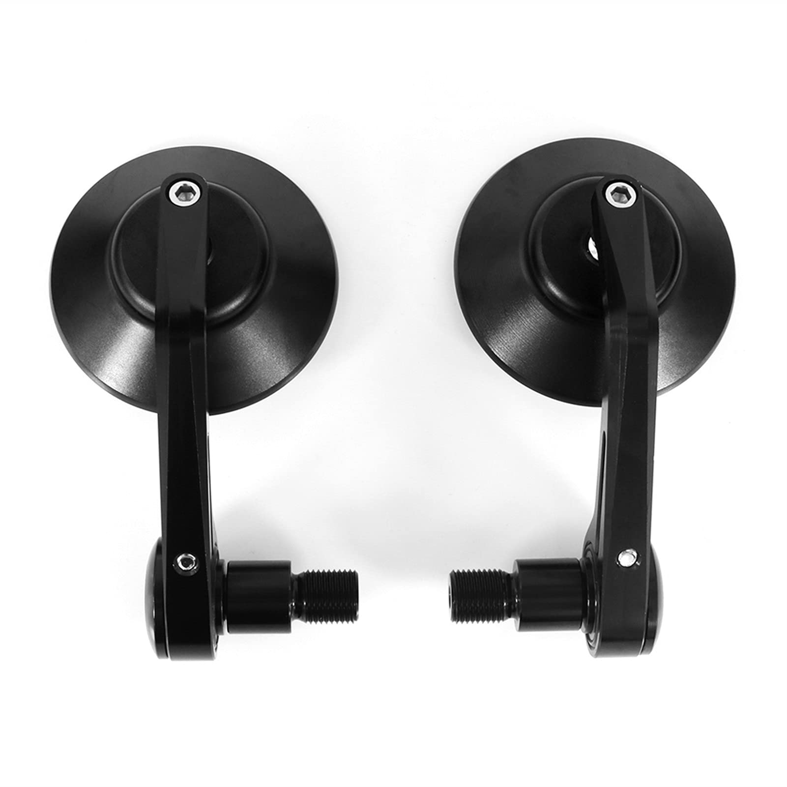 pour Yamaha XSR 900 2016 2017 2018 2019 XSR 700 2018-2019 Moto CNC Guidon Fin Rétroviseurs Rétroviseur Latéral Accessoires (Couleur : Noir)