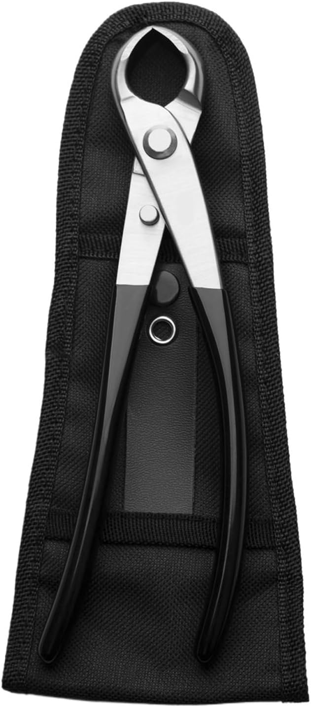 Anti-slip Handle Series Bonsai Tools Concave Edge Knob Cutter(205 mm)