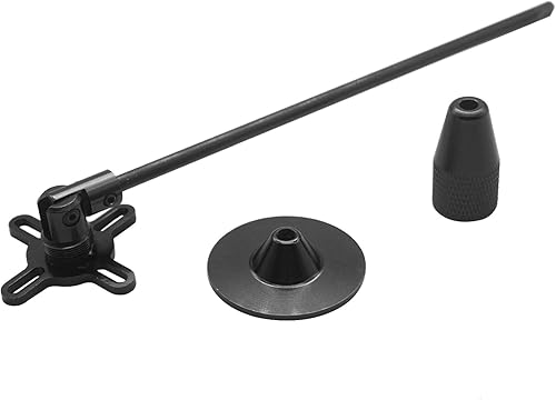 Miniatura 8 de Vgoohobby Antena de brújula RC GPS de aleación de aluminio, base plegable, soporte fijo para RC DIY cuadricóptero multicoptero (azul)