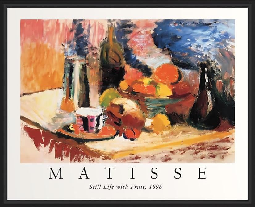 アンリ・マティス、「黒い大理石の上の貝殻のある静物」 マティス展