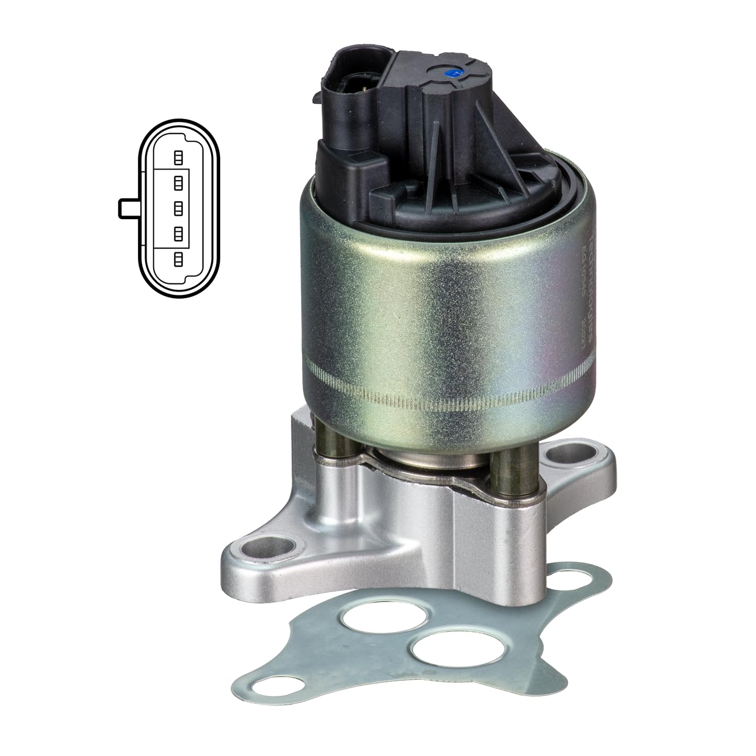 DELPHI EG10545-12B1 Valvola EGR senza radiatore EGR Compatibilità con CHEVROLET SPARK M300 Aveo/Kalos Hatchback T250, T255 MATIZ M200, M250 Aveo/Kalos Hatchback T200 Aveo/Kalos Sedan T250, T255