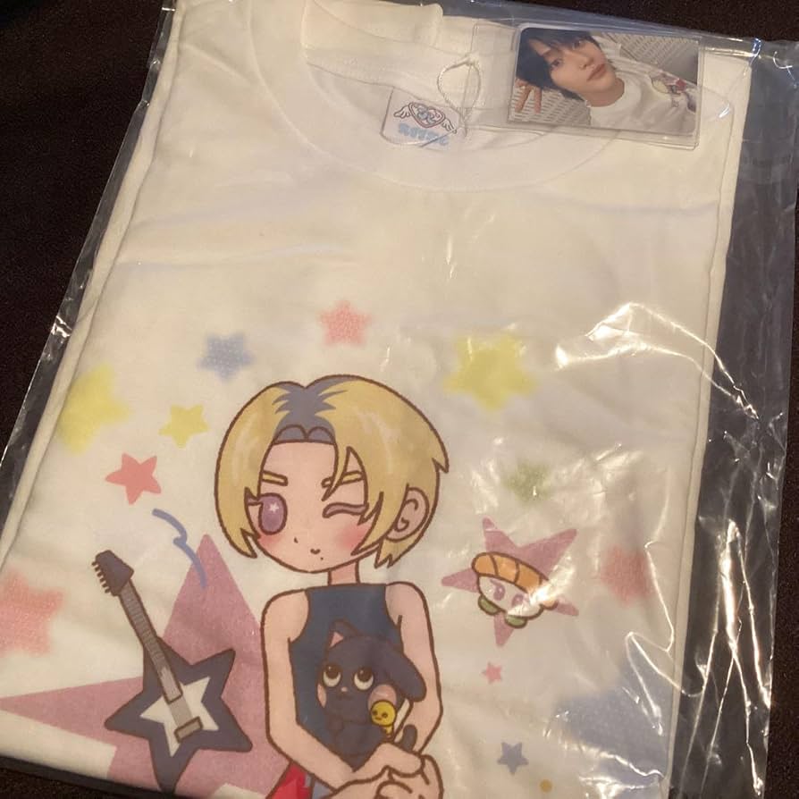 WONBIN キャラクターTシャツセット フォトカード付き Amazon.co.jp: RIIZE ソウルコン ウォンビン キャラクターT