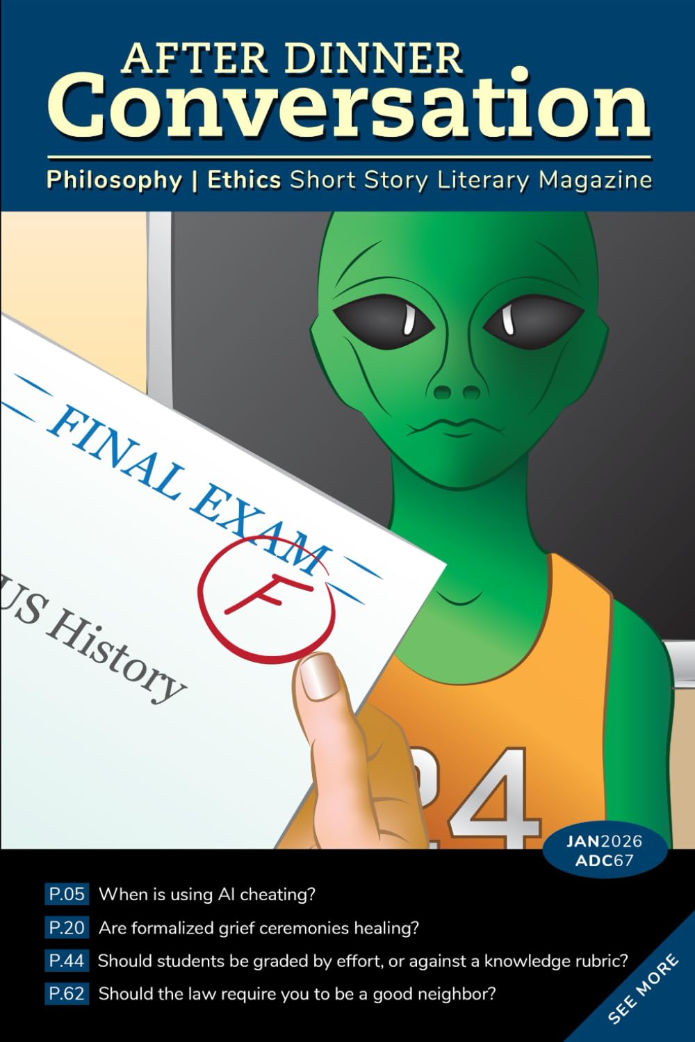 After Dinner Conversation (January, 2026): Philosophy | Ethics Short Story Literary Magazine (After Dinner Conversation Magazine)