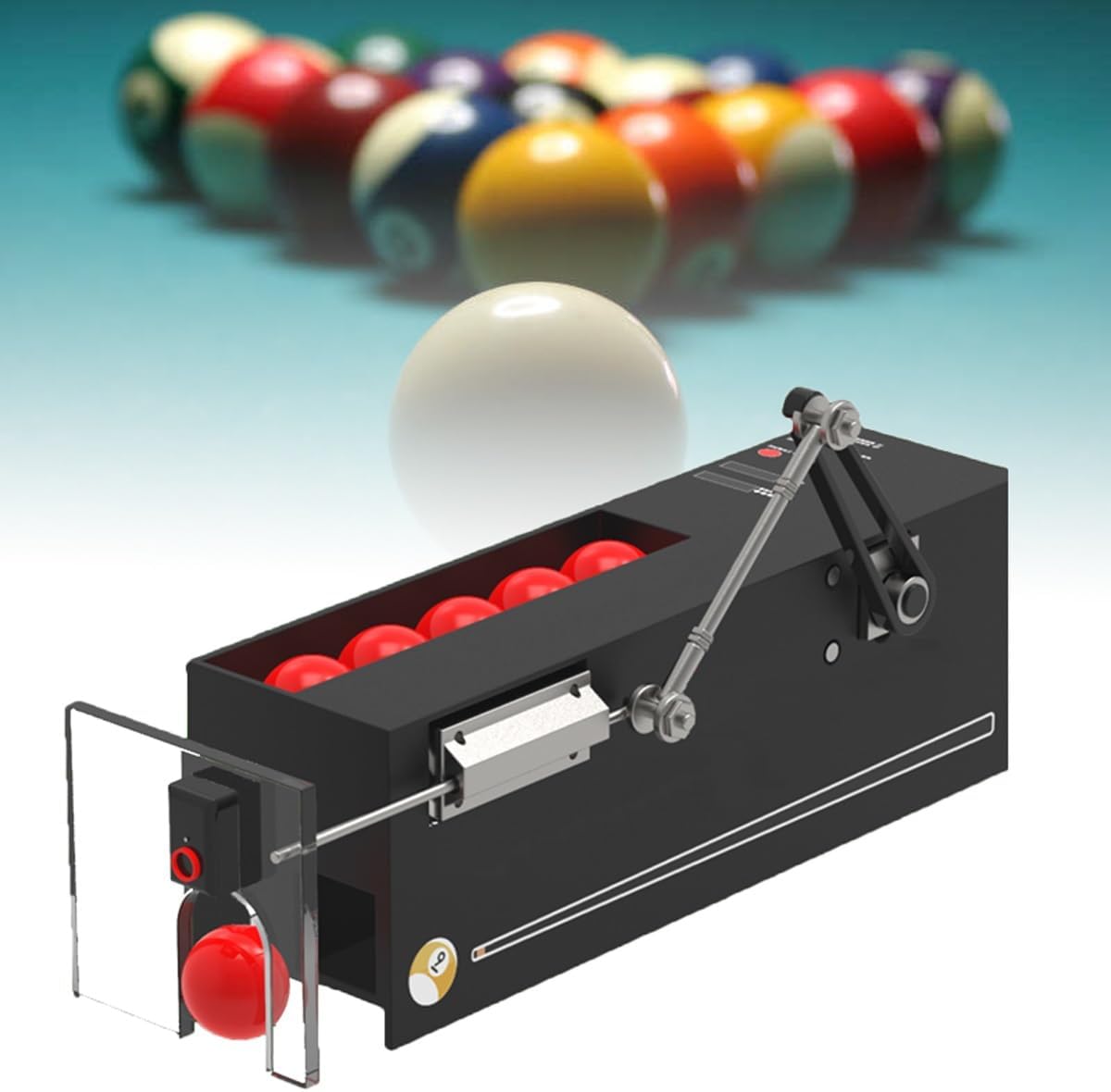 Amazon.com: JYXYXSCP Automatic Pool Ball Launcher,Billiard Trainer ...
