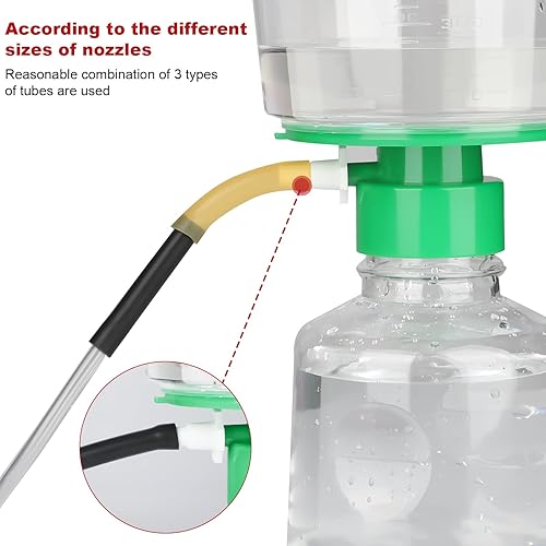 Miniatura 6 de Bomba de filtración al vacío de laboratorio - Kit de aparato de destilación de filtro de laboratorio para filtración rápida de líquidos