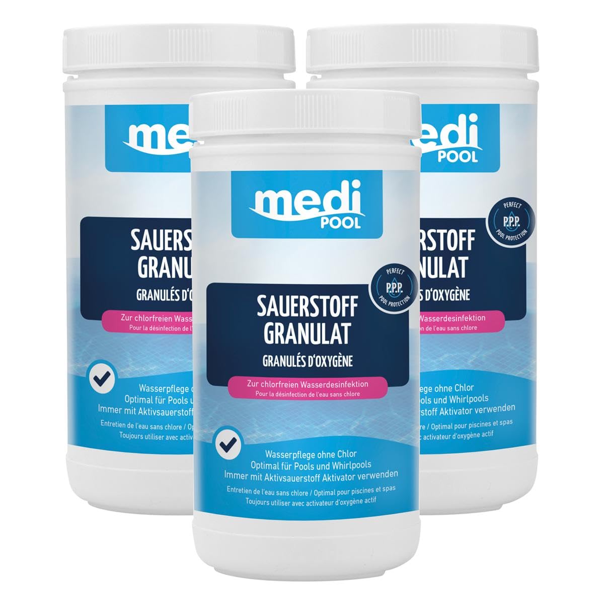 Medipool Sauerstoff Granulat 3 x 1KG