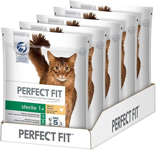 Produktbild von Perfect Fit Sterile 1+ Trockenfutter für sterilisierte Katzen - 6 x 750 g