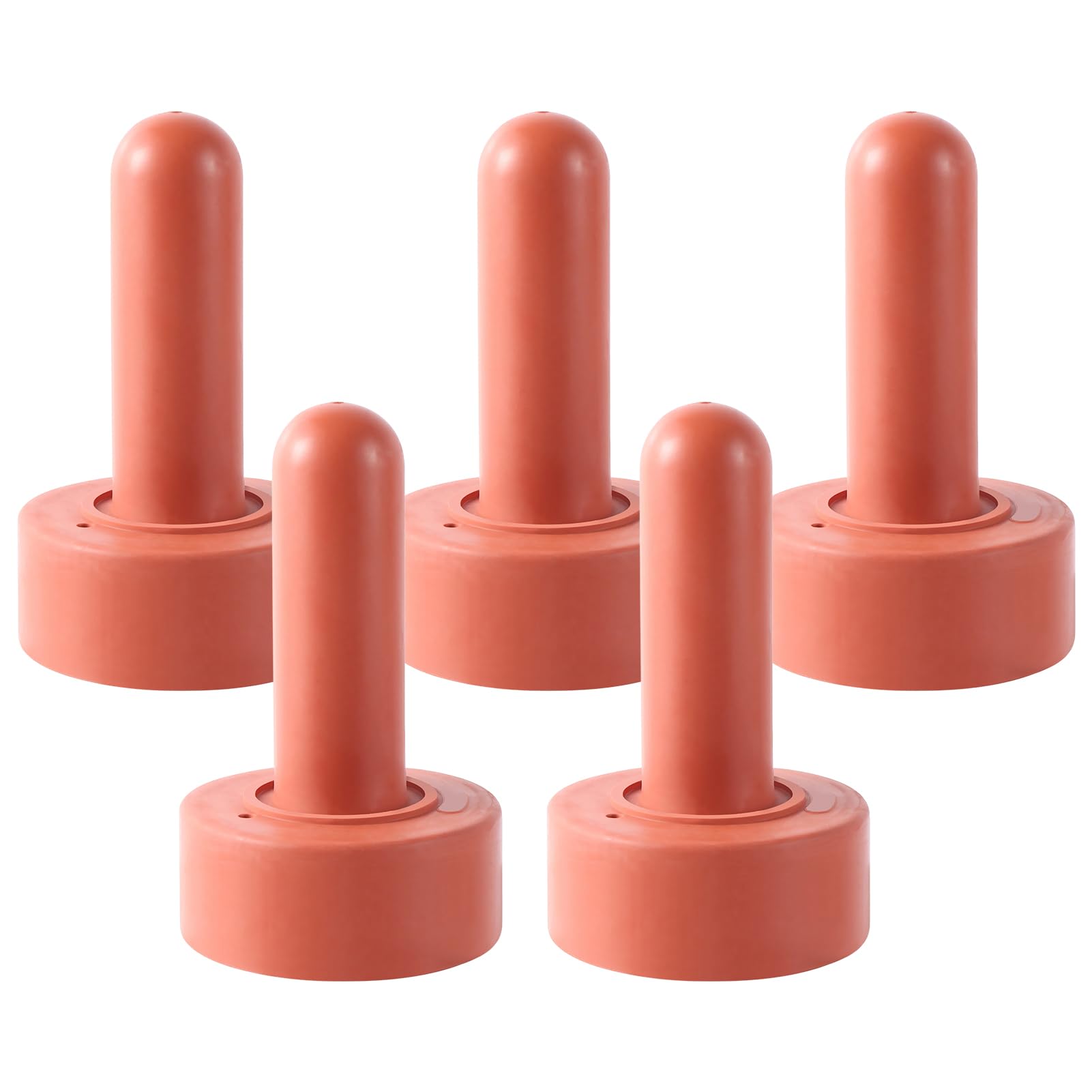 Tettarelle Per Vitelli - 5 Pezzi, Gomma Alimentare, Design Bionico, Per Bottiglie Latte - Foto 5