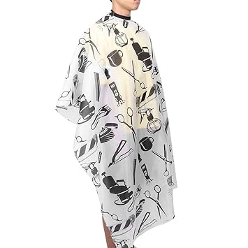 Hair Capes?Professional Barber Cape? Haircut Barber Cape Cover, Adjustable Hairdressing Salon Cape for Stylists and Barbers