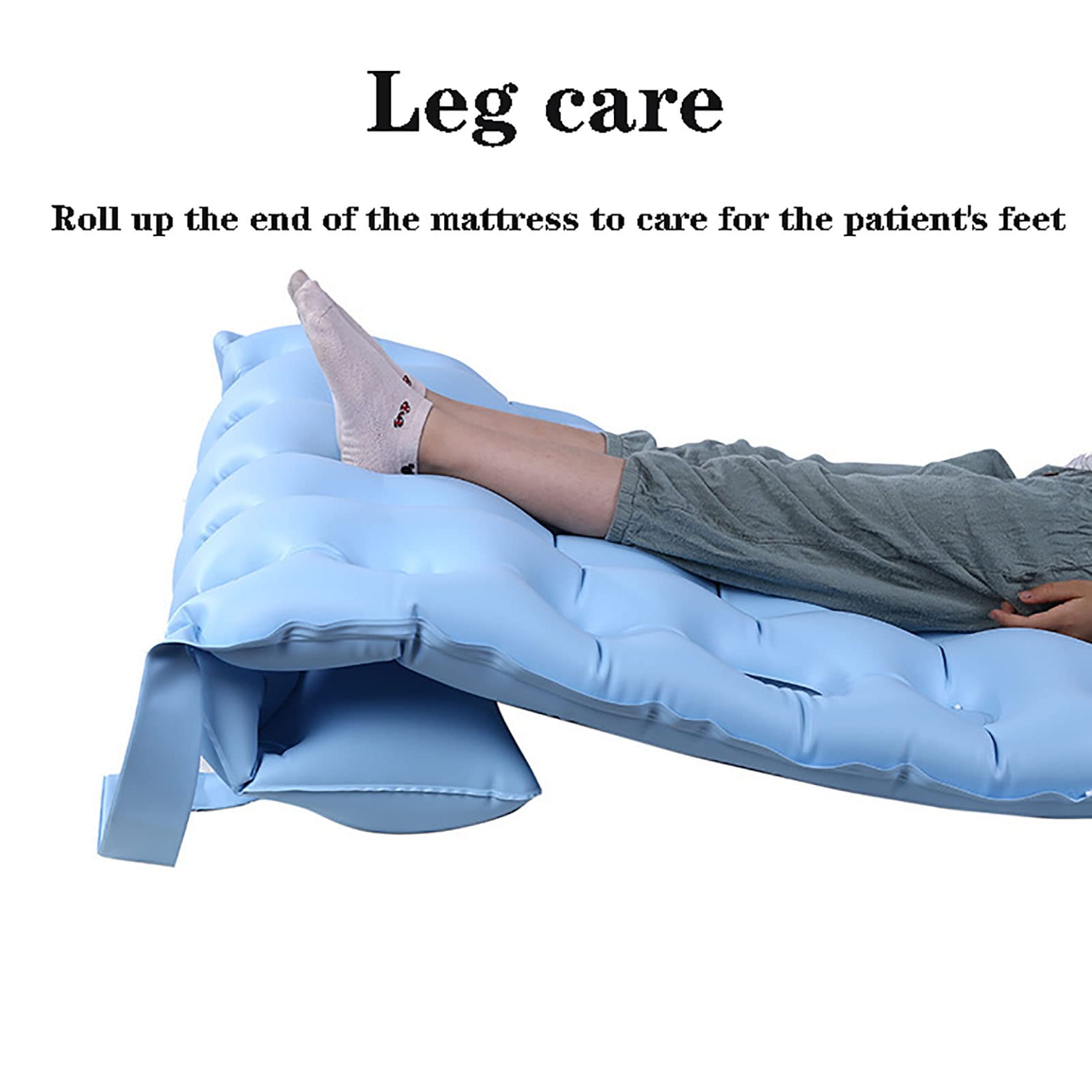 Colchón Inflable antiescaras, colchón Premium de presión de Aire alterna, Individual y esférico, para aliviar Las escaras y úlceras por presión en Camas médicas.