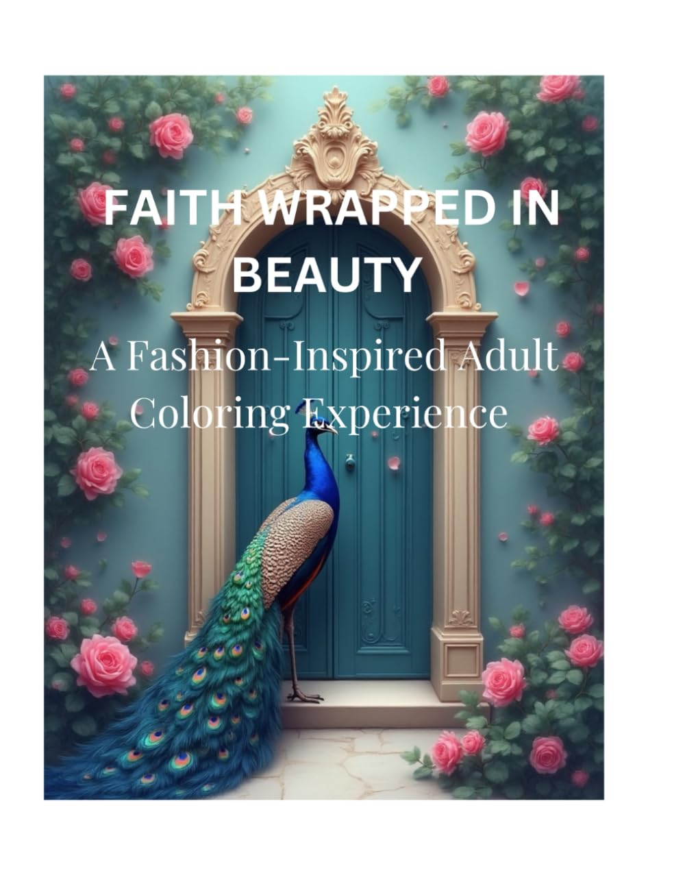 Faith Wrapped In Beauty: A Fashion-Inspired Adult Coloring Experience