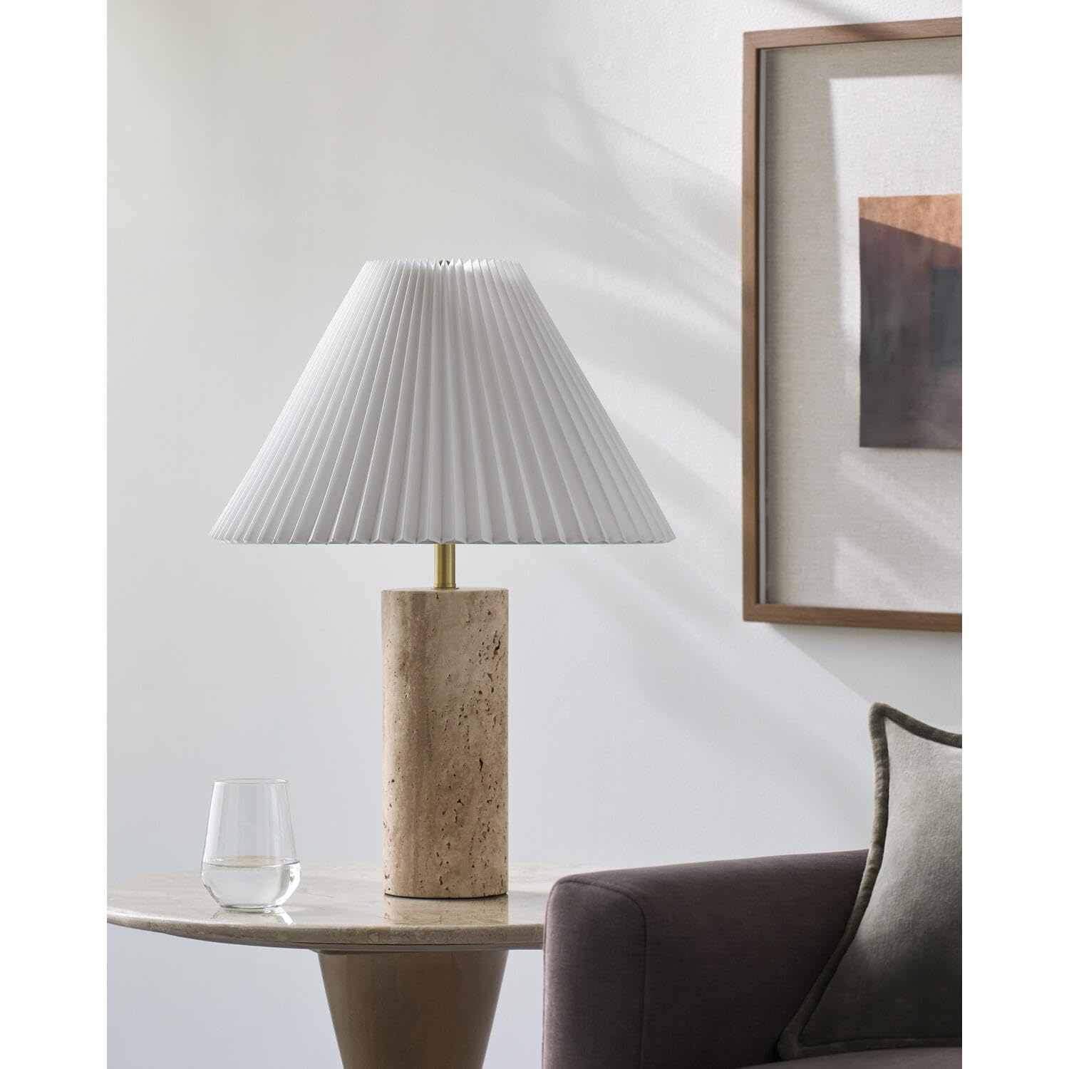 Amazon.com: Livabliss x Galey Alix Autumn Laurel Modern Table Lamp
