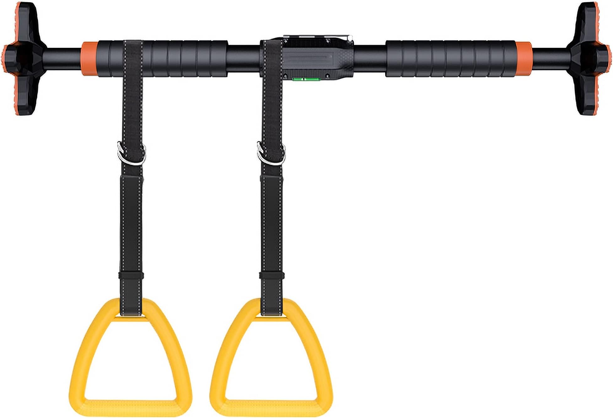 Doorway Pull-up Bar, Children's Indoor Pull-up Bar with Rings, Adjustable Pull-up Bar, Home Wall-Mounted Pull-up Bar, Home Fitness Equipment