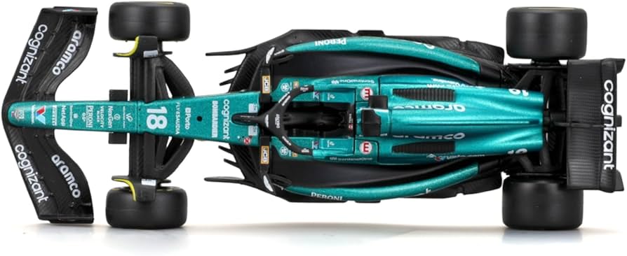 Amazon.com: BBurago - Aston Martin AMR23#18 Stroll - Realistic Car