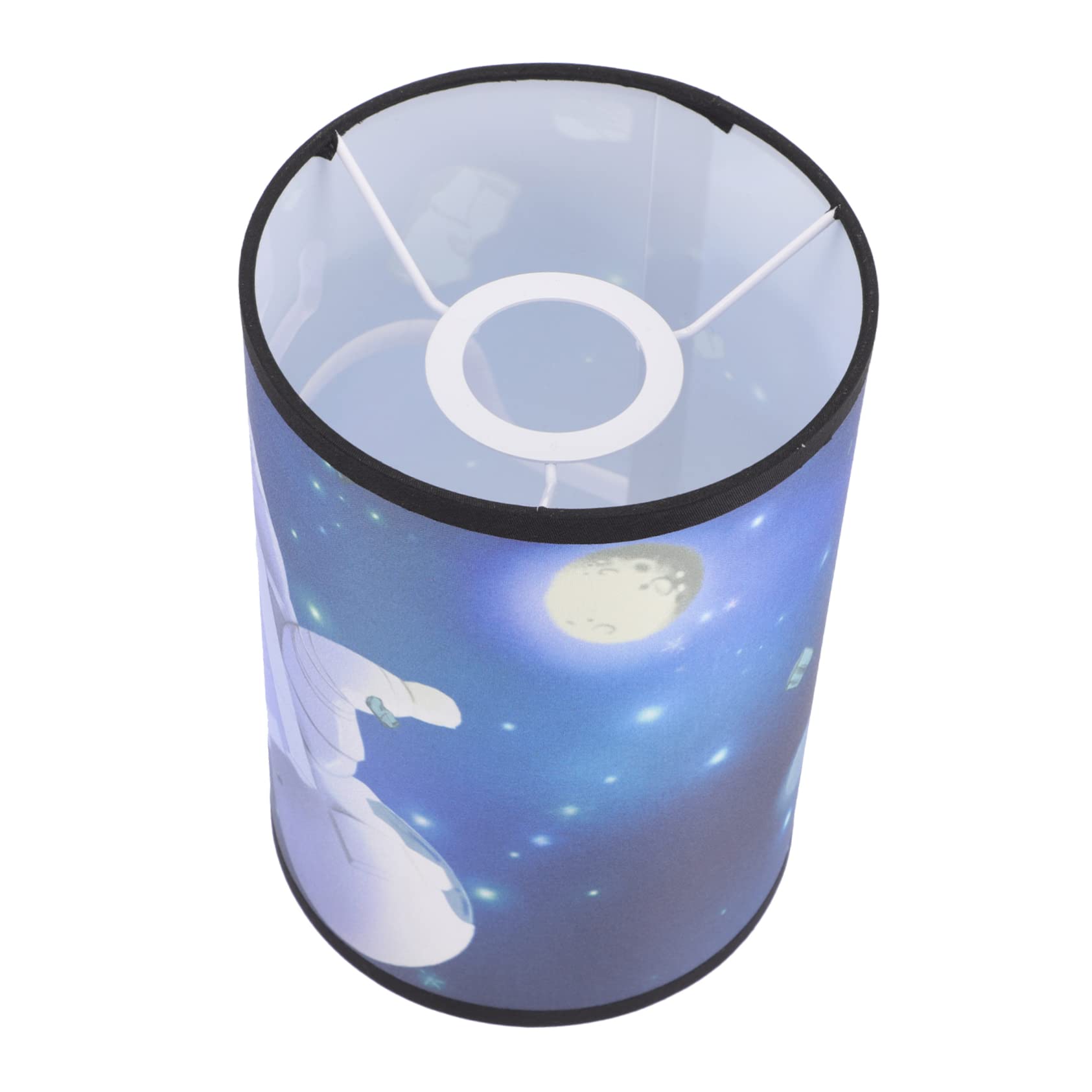 OSALADI Cartoon Space Lamp Shade Boys and Girls Table Lamp Shade Space Theme Nursery Decor for Boys Girls Room